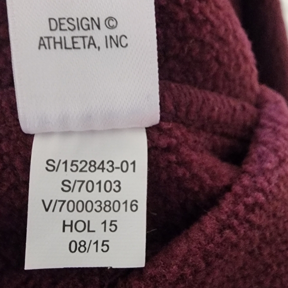 Athleta Tech Stretch Wander Skirt in Maroon size Small Petites - Picture 5 of 5
